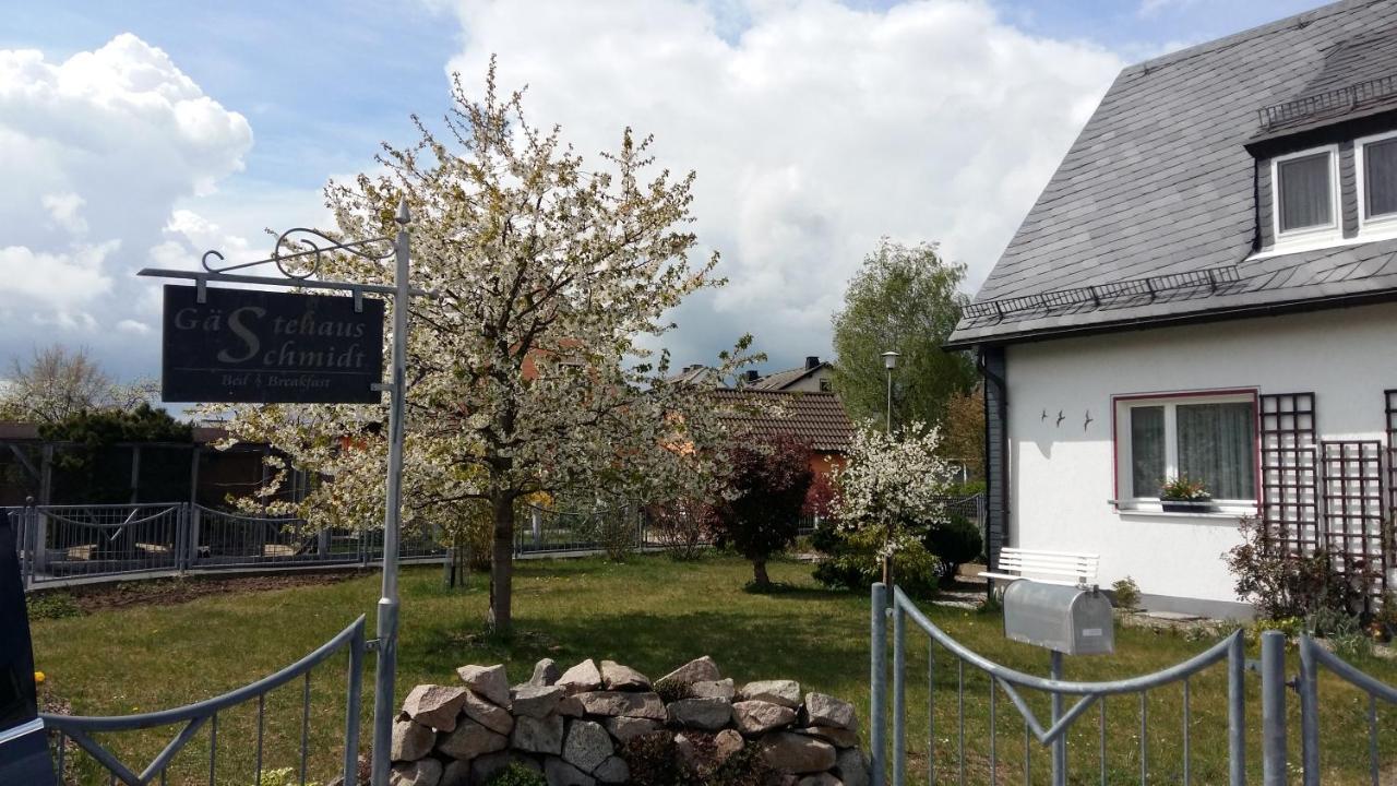B & B Gaestehaus Schmidt Lichtenberg  Exterior foto